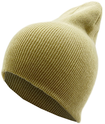 Картинка шапка-бини Skully Wear Board Soft Knitted Hat sand - 2