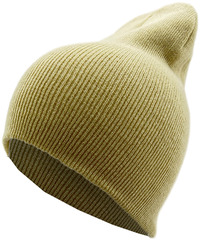 Шапка вязаная длинная Skully Board Soft Knitted Hat sand - 2