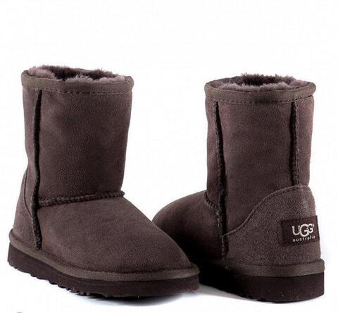 Ugg Kids Classic Short Chocolate