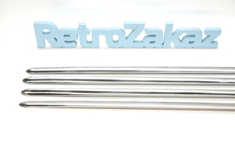 Нижние молдинги порога ГАЗ 24, 2410. БЕЗ КРЕПЛЕНИЙ