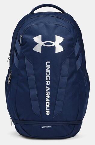 Картинка рюкзак городской Under Armour Hustle 5.0 Backpack синий - 1