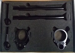 Клипоны 53 мм для мотоцикла  / черные