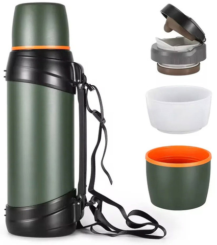 Картинка термос Skully KD938-2.5 Green - 8