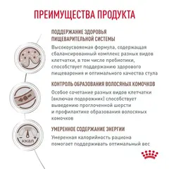 Royal Canin Gastro Intestinal Hairball control сухой корм для кошек пищеварение/вывед. шерсти 350г