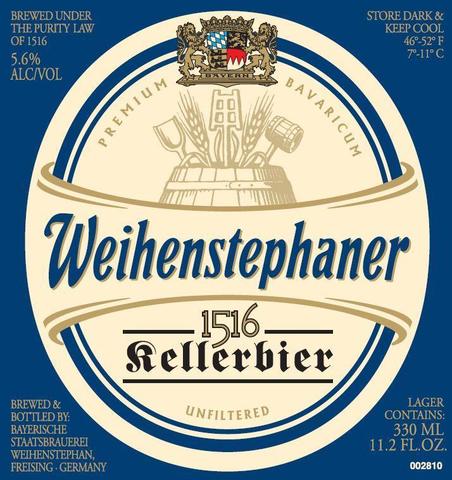 Пиво Weihenstephaner 1516 Kellerbier