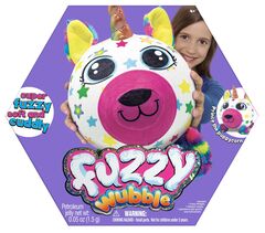 Игрушка Fuzzy Wubble Надувной пушистый Единорог, разноцветный 28 см