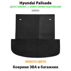 Коврики ЭВА в багажник авто для Hyundai Palisade (18-н.в.)