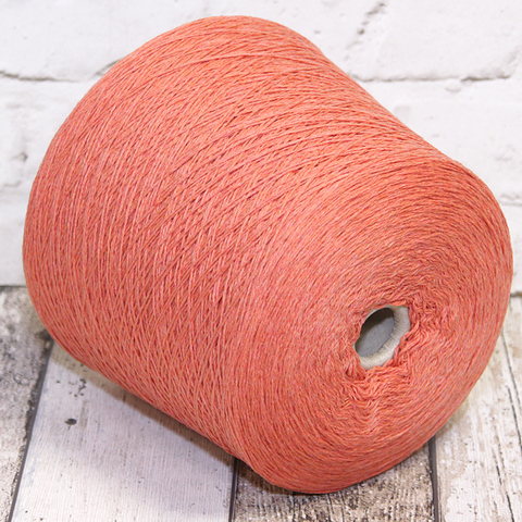 Кашемир LORO PIANA TWIST COARSEHAIR 3/13 коралловый