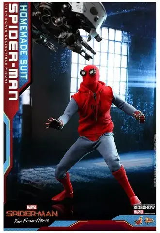 Фигурка Человек паук масштаб 1/6 Человек-паук Вдали от домам Hot Toys