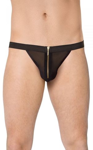 Мужские стринги с замочком по центру - SoftLine Men's collection 4526