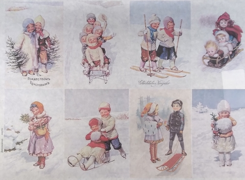 Декупажная карта 