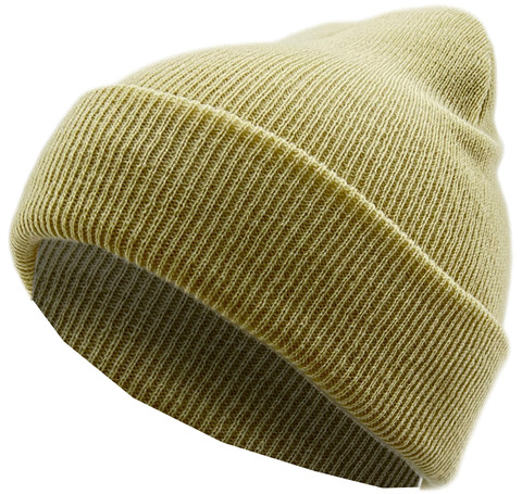 Картинка шапка-бини Skully Wear Board Soft Knitted Hat sand - 1