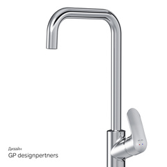 Смеситель для кухни с G-образным изливом, хром, AM.PM Like - F8006000