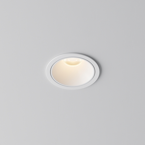 Встраиваемый светильник Maytoni Alfa led DL043-01-10W3K-RD-W-1