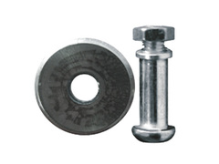 46-1-021 Режущий ролик для плиткореза, 22 х 6 х 2 мм, ВК8 (РемоКолор)