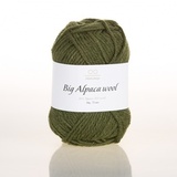 Пряжа Infinity Big Alpaca Wool 9573 хаки