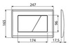 Alcaplast M171 Клавиша смыва для унитаза