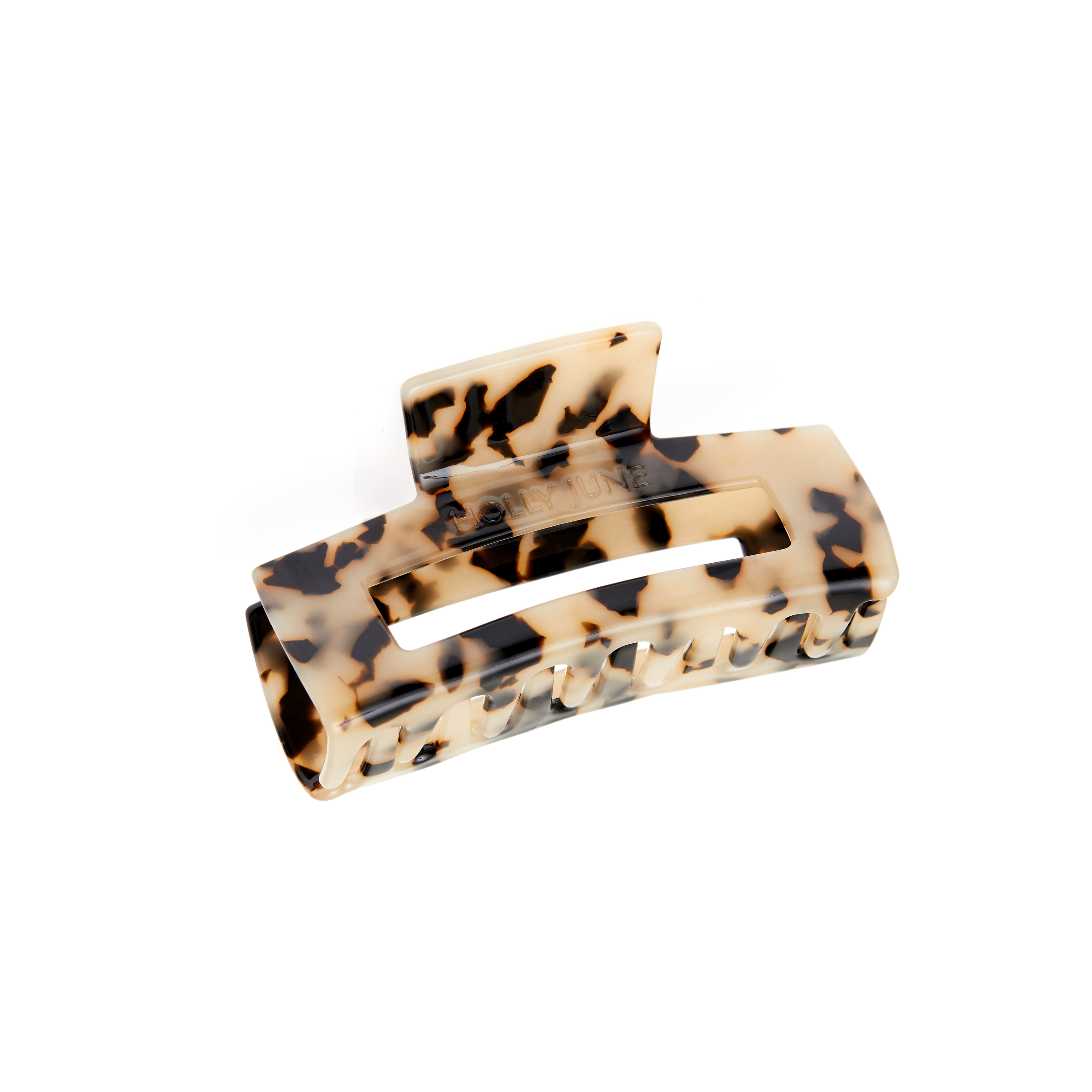 HOLLY JUNE Крабик Shortbread Hair Claw – Light Brindle