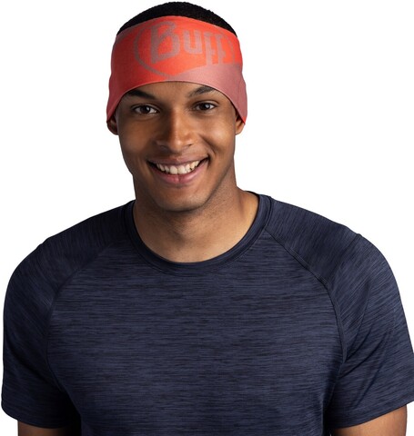 Картинка повязка Buff Headband Wide CoolNet Arthy Nectarine - 6