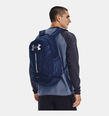 Картинка рюкзак городской Under Armour Hustle 5.0 Backpack синий - 5