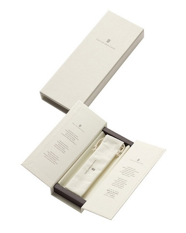 Карандаш механический Graf von Faber-Castell Classic Anello Ivory Platinum, 0,7 mm (135690)