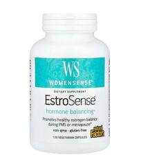 Natural Factors WomenSense, EstroSense, 120 вегетарианских капсул