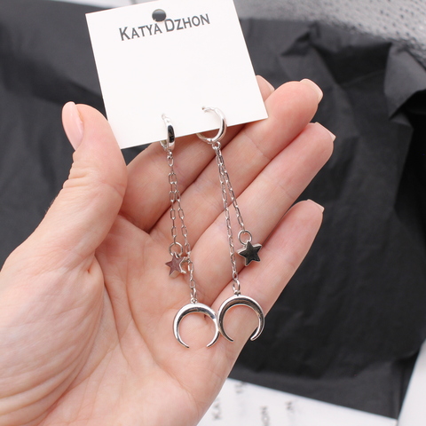 Серьги Katya Dzhon лунные