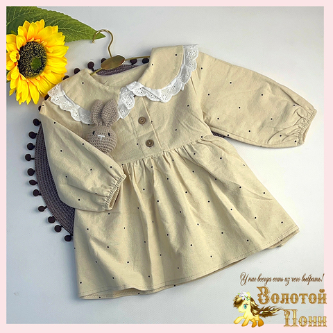 Платье хлопок детское (74-98) 250914-D514