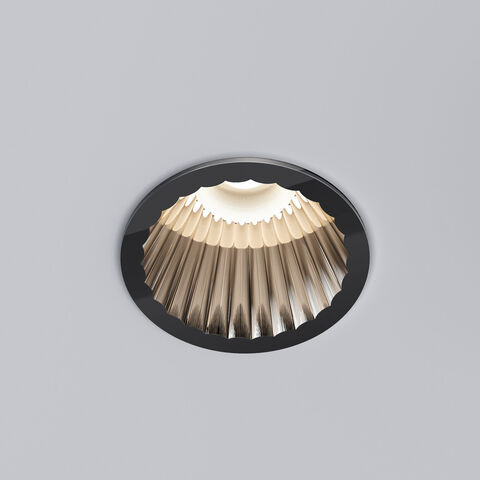 Встраиваемый светодиодный светильник Elektrostandard Arco 15274/LED 12W 3000K черный IP44