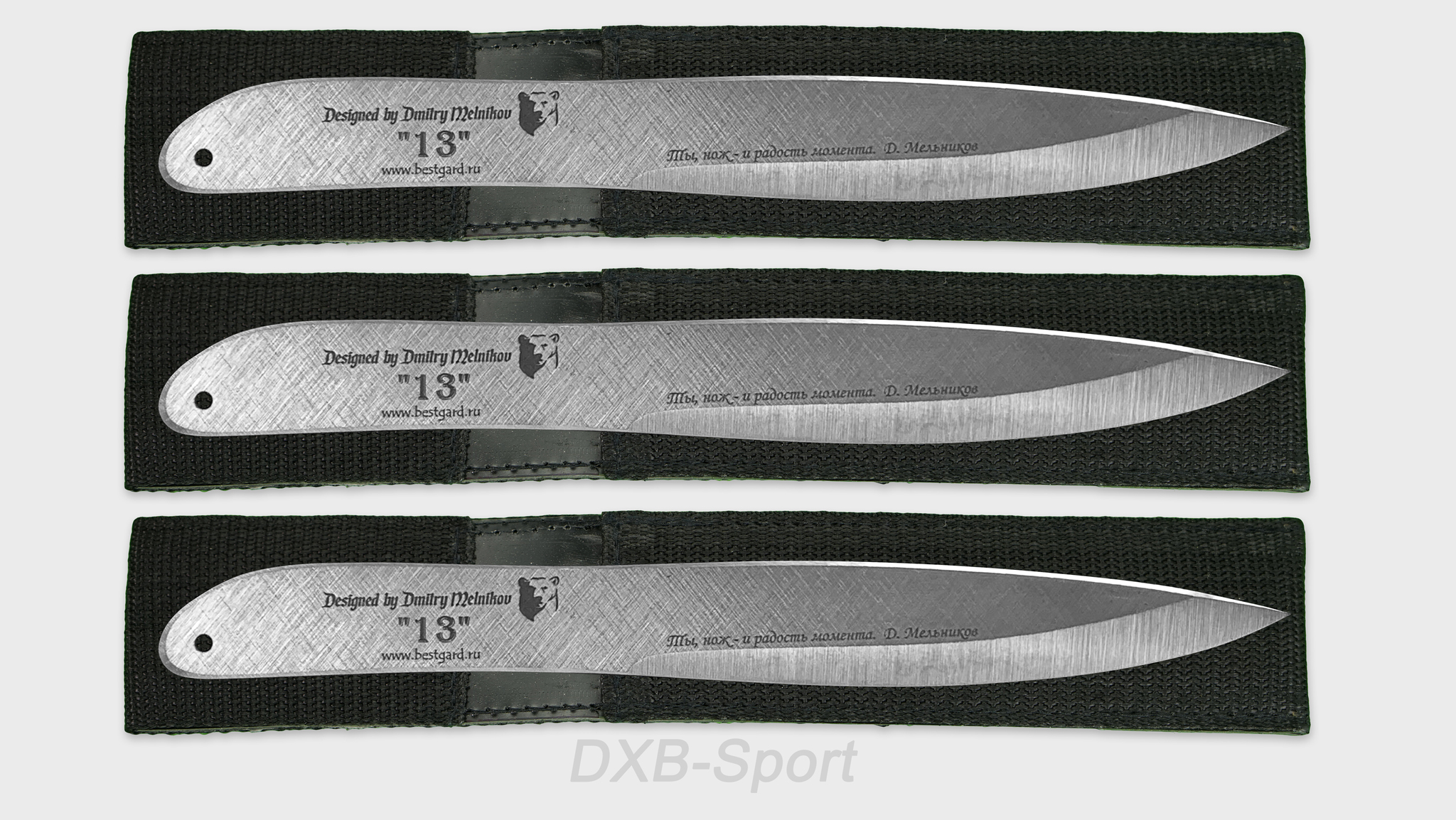 Throwing Knives Bullseye, 3 pcs - Sale - Outfit4Events