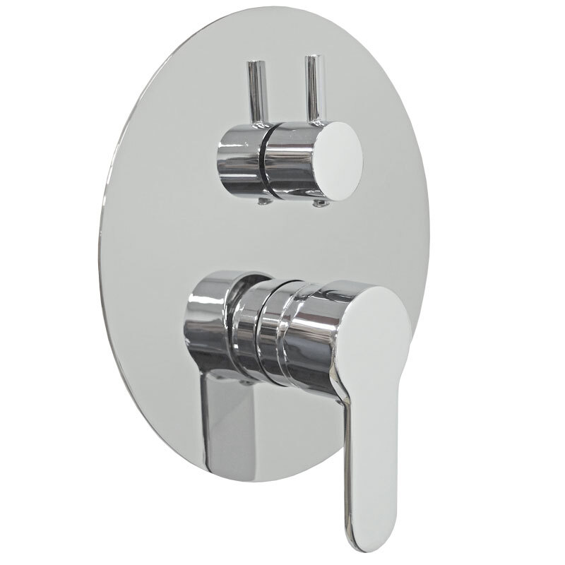 смеситель встройка MVL круглый хром