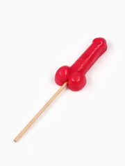 Леденец «Подарок», со вкусом клубники, 20 г (18+)