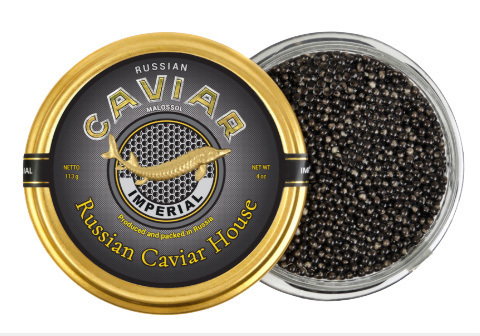Икра черная осетровая "Империал", 113г