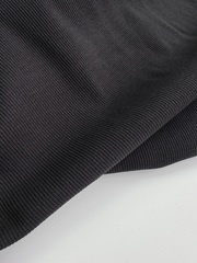 Трикотаж кашкорсе, Светло-черный