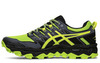 Кроссовки внедорожники Asics Gel FujiTrabuco 7 Black-Lime мужские распродажа