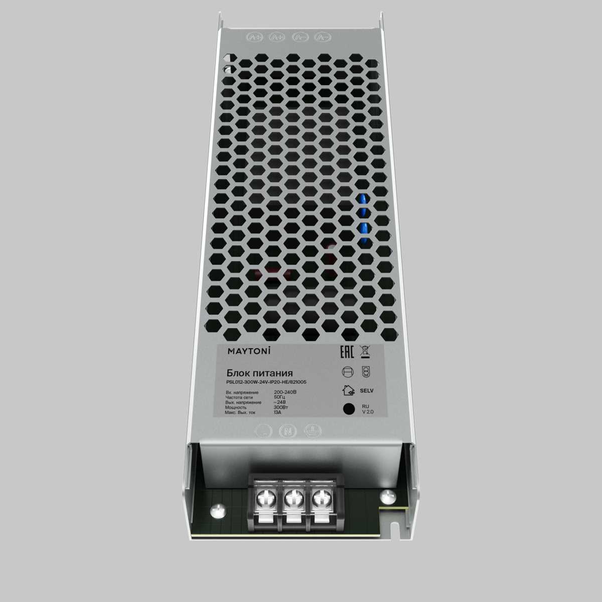 Источник напряжения PSL012 24В 300Вт IP20 Maytoni Led Strip 821005