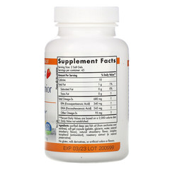 Nordic Naturals, ProOmega Junior, клубничный вкус, 500 мг, 90 мягких таблеток