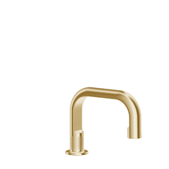 Gessi INCISO Отдельно стоящий излив 140мм, h=145мм , цвет: золото 58091#246 фото