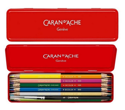 Набор карандашей Caran d'Ache Wonder Forest LE 2021 Prismalo® Bicolor , 12/24 цветов (CC0999.121)