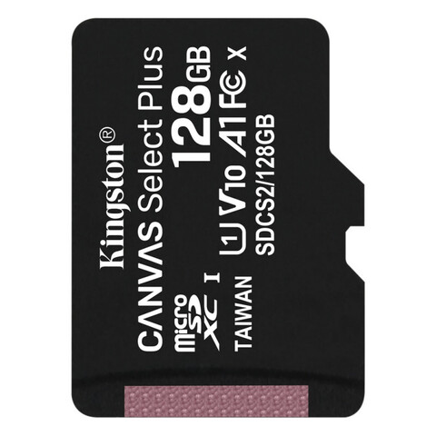 Карта памяти Kingston Canvas Select Plus microSDXC UHS-I, SDCS2/128GBSP