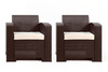 Комплект мебели на террасу B:Rattan Premium Set, коричневый