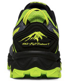 Кроссовки внедорожники Asics Gel FujiTrabuco 7 Black-Lime мужские распродажа