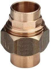 Viega американка бронзовая 15 мм прямая с плоским уплотнением под пайку (110239)