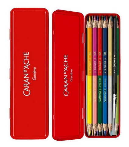 Набор карандашей Caran d'Ache Wonder Forest LE 2021 Prismalo® Bicolor , 12/24 цветов (CC0999.121)