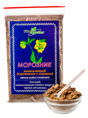 Морозник кавказский с мерной ложкой в комплекте, 100 гр