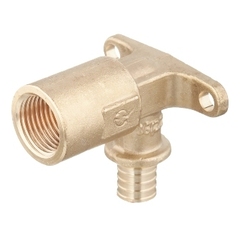 Угольник настенный с креплением 16хRp 1/2 для труб из сшитого полиэтилена аксиальный SFA-0009-001612 Stout