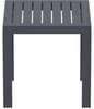 Столик пластиковый журнальный Siesta Contract Ocean Side Table, темно-серый