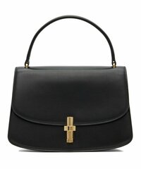 Кожаная сумка через плечо The Row "sofia 8.75" черный