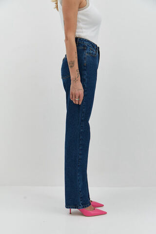 Джинсы женские прямые STRAIGHT dark blue