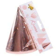 Колпаки, Розовая дымка, 6 шт.